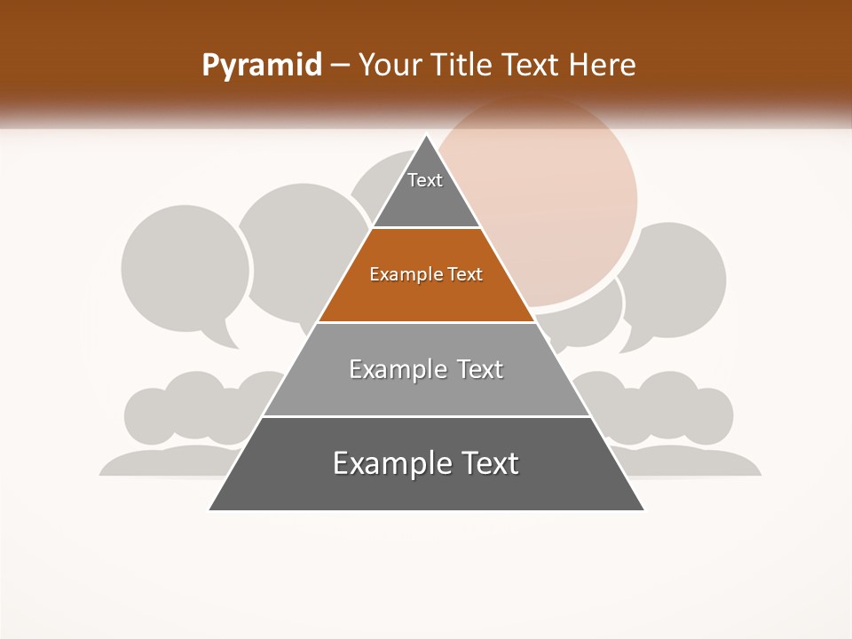 A Group Of People With Speech Bubbles On A White Background PowerPoint Template