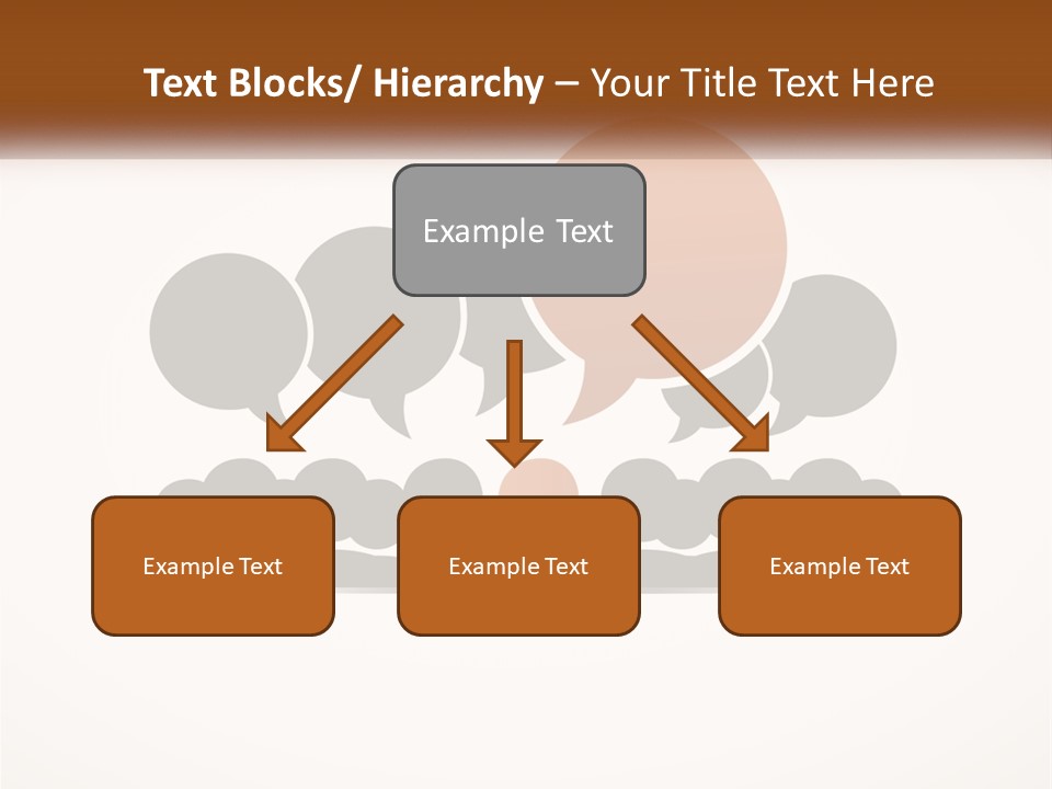 A Group Of People With Speech Bubbles On A White Background PowerPoint Template