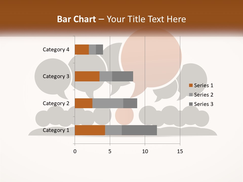A Group Of People With Speech Bubbles On A White Background PowerPoint Template