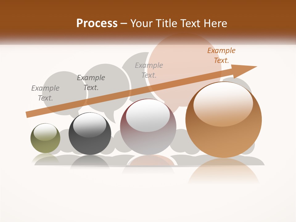 A Group Of People With Speech Bubbles On A White Background PowerPoint Template