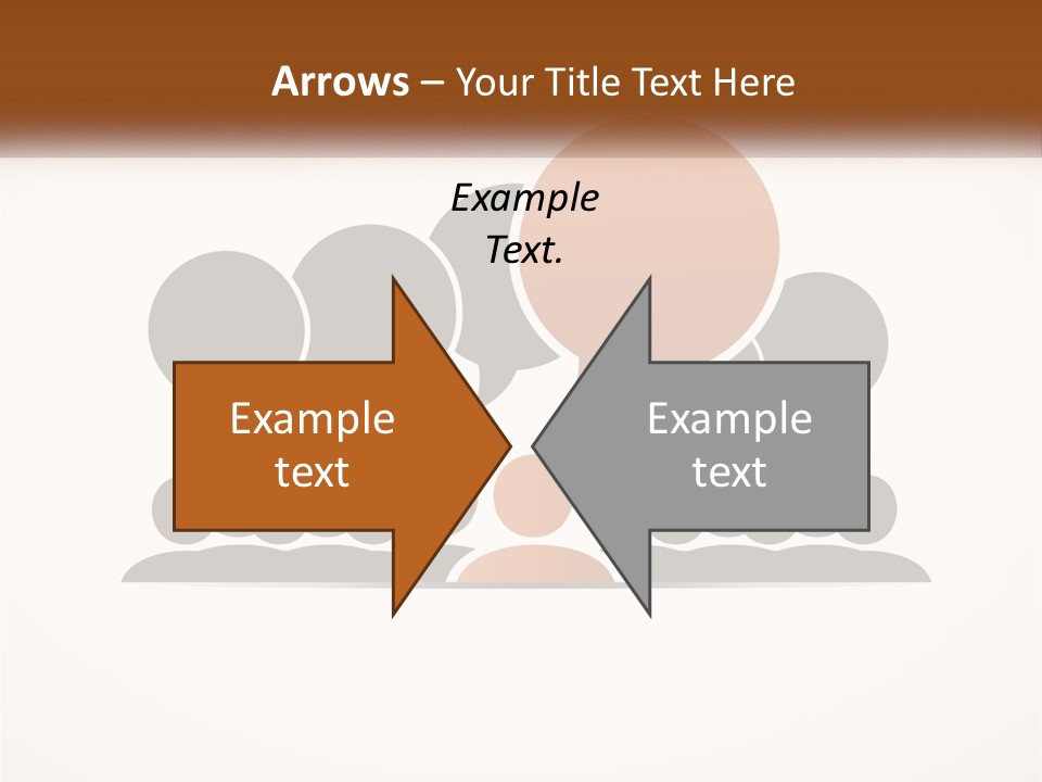 A Group Of People With Speech Bubbles On A White Background PowerPoint Template