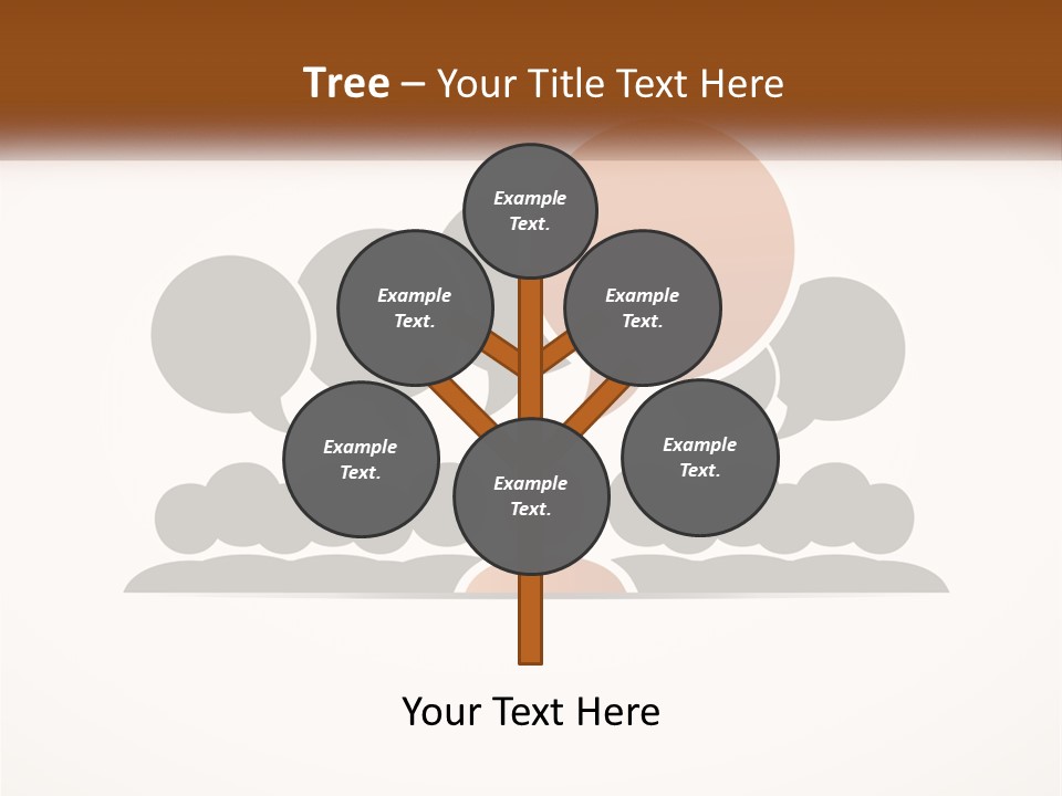 A Group Of People With Speech Bubbles On A White Background PowerPoint Template