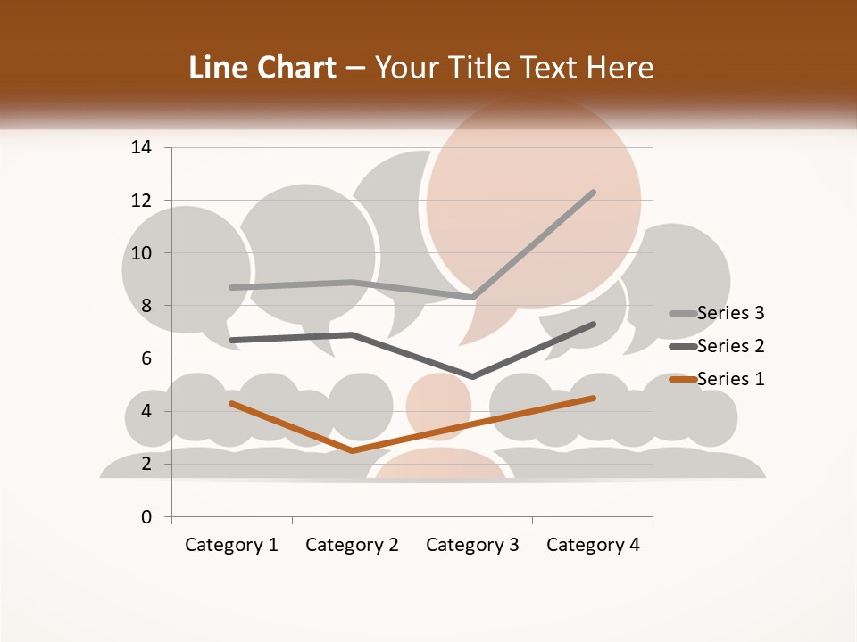 A Group Of People With Speech Bubbles On A White Background PowerPoint Template