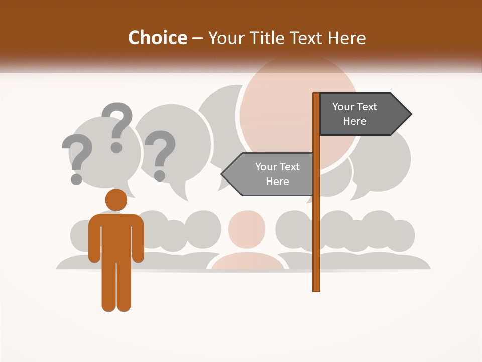 A Group Of People With Speech Bubbles On A White Background PowerPoint Template