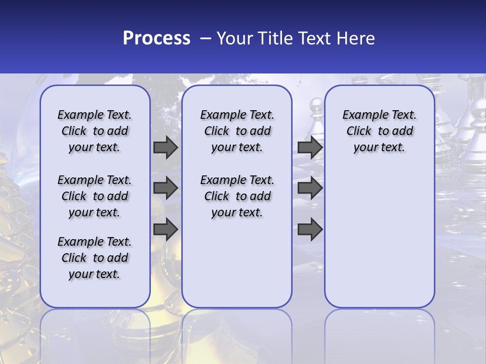 A Group Of Chess Pieces With A World Map In The Background PowerPoint Template