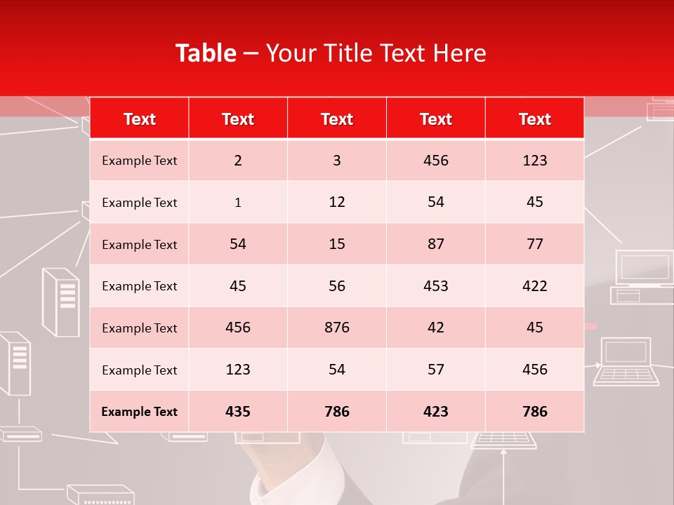 A Man Writing On A Screen With A Marker PowerPoint Template