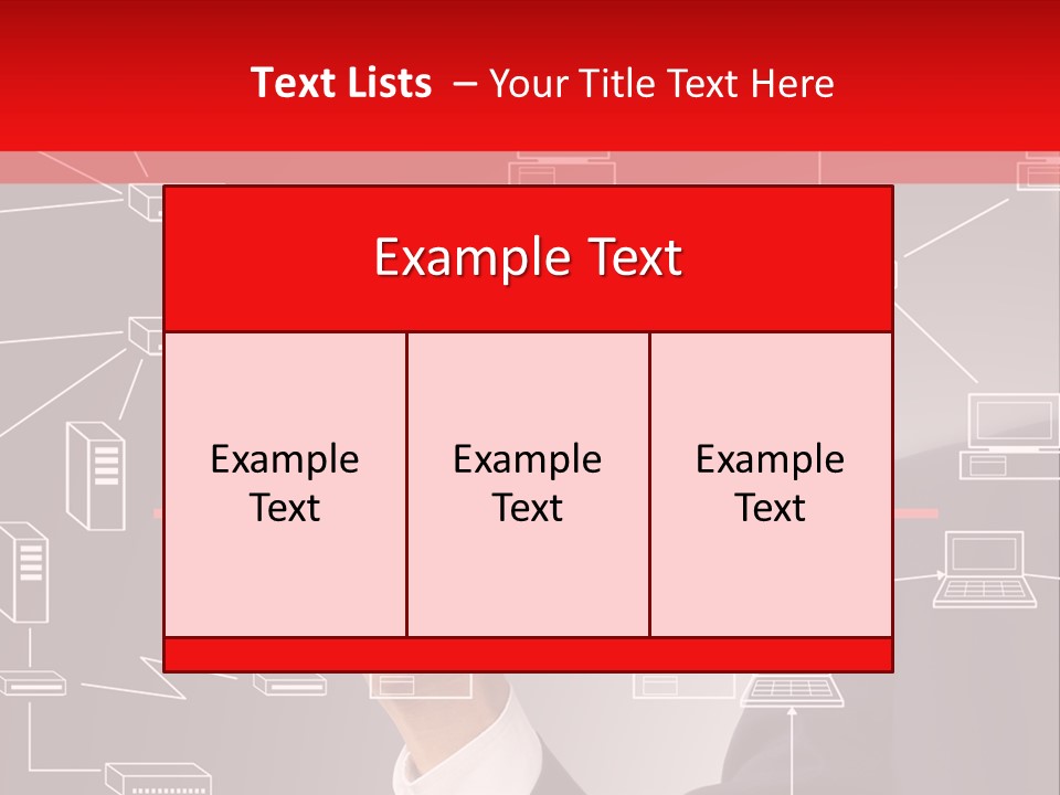 A Man Writing On A Screen With A Marker PowerPoint Template