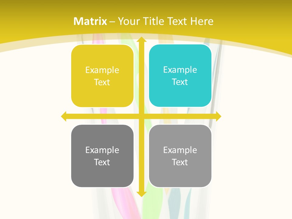 A Group Of Colorful Toothbrushes In A Glass Of Water PowerPoint Template
