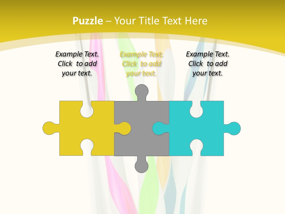 A Group Of Colorful Toothbrushes In A Glass Of Water PowerPoint Template