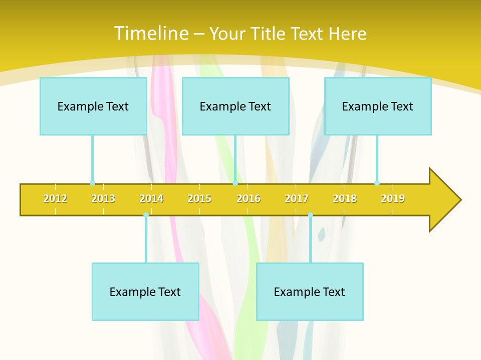 A Group Of Colorful Toothbrushes In A Glass Of Water PowerPoint Template