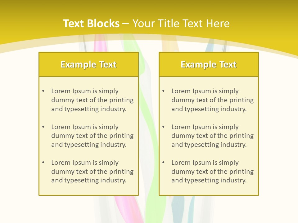 A Group Of Colorful Toothbrushes In A Glass Of Water PowerPoint Template