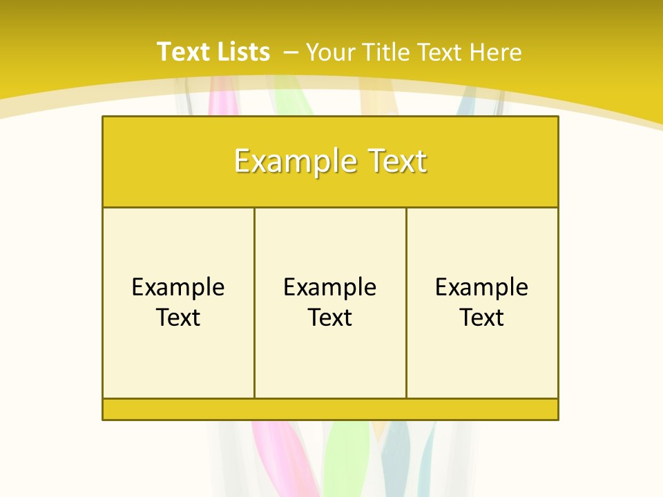 A Group Of Colorful Toothbrushes In A Glass Of Water PowerPoint Template