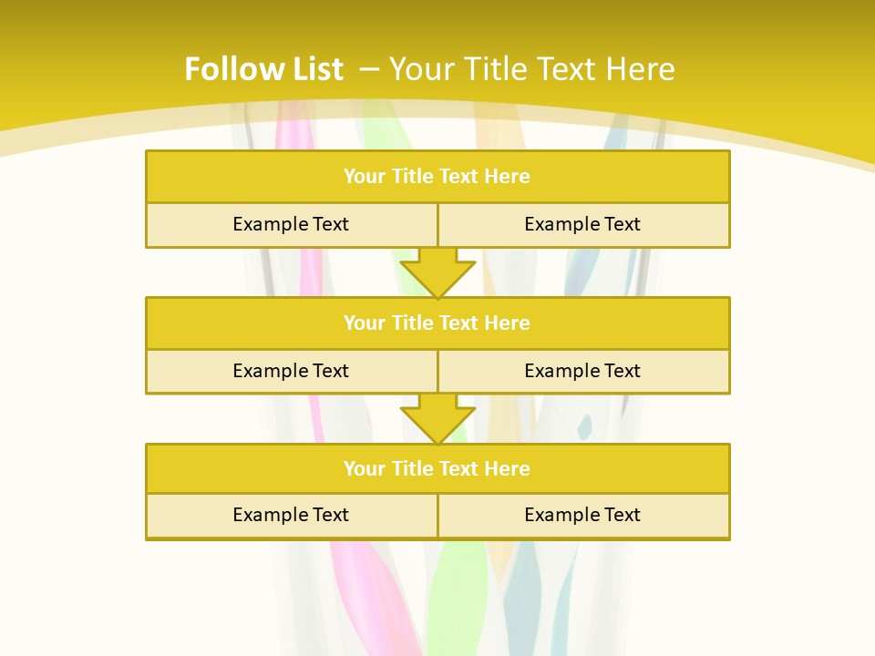 A Group Of Colorful Toothbrushes In A Glass Of Water PowerPoint Template
