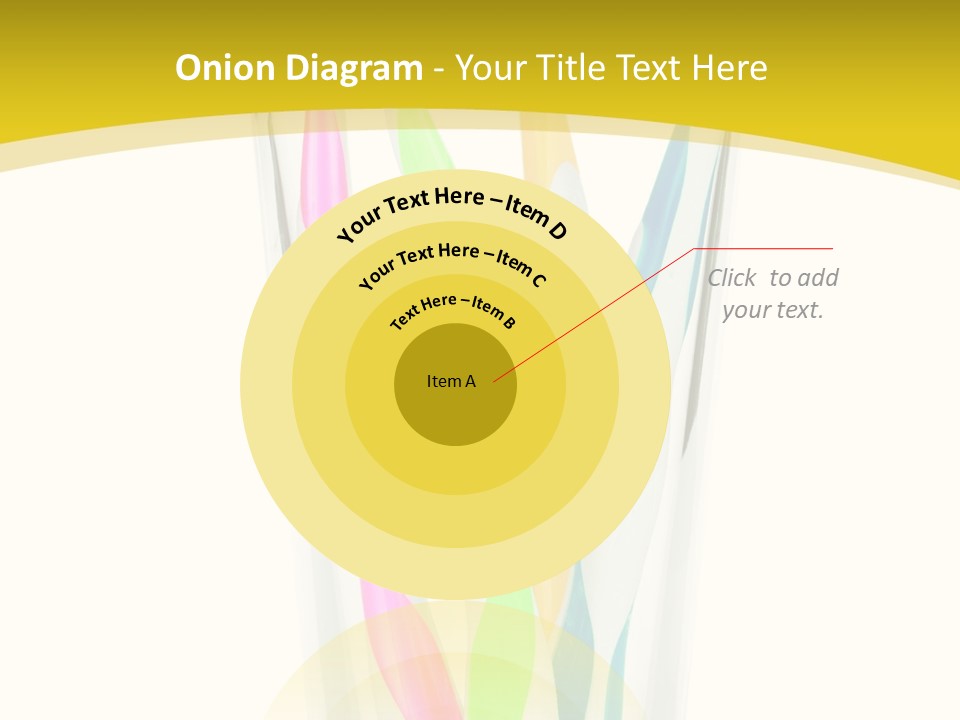 A Group Of Colorful Toothbrushes In A Glass Of Water PowerPoint Template