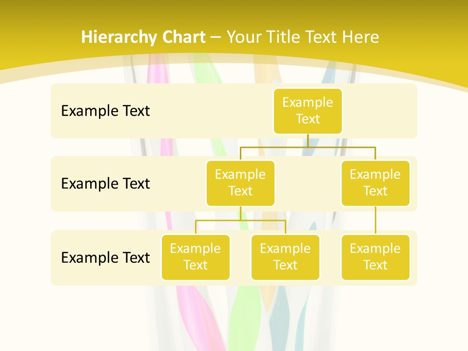 A Group Of Colorful Toothbrushes In A Glass Of Water PowerPoint Template