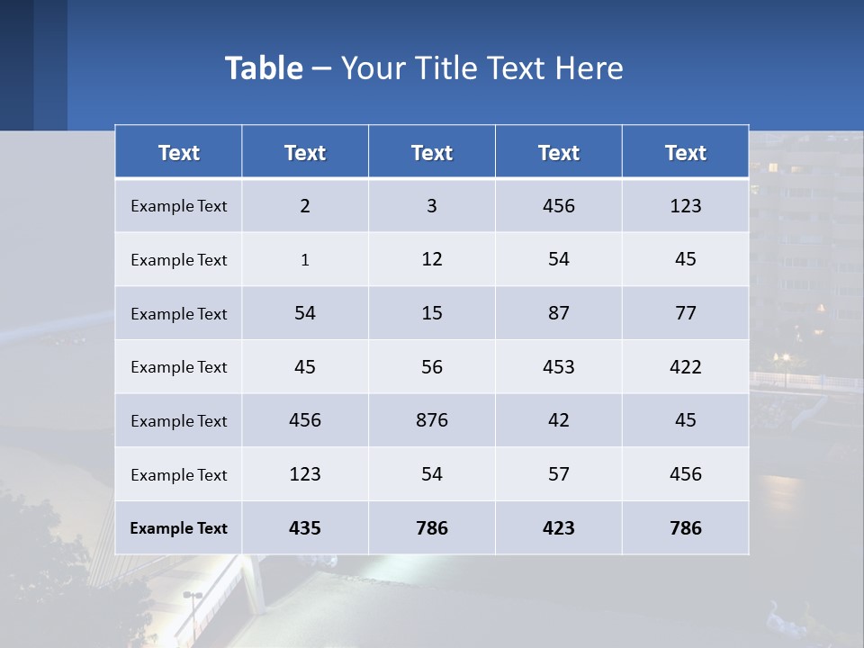 A Bridge Over A Body Of Water At Night PowerPoint Template