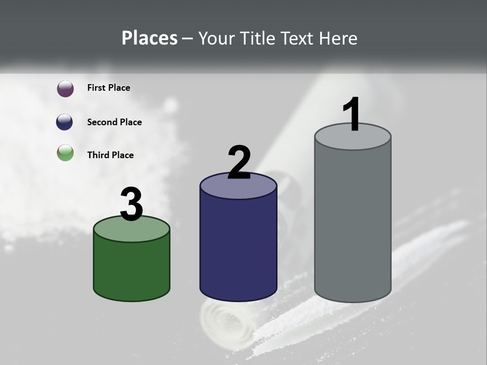 A Black And White Photo Of A Tube Of Toothpaste PowerPoint Template