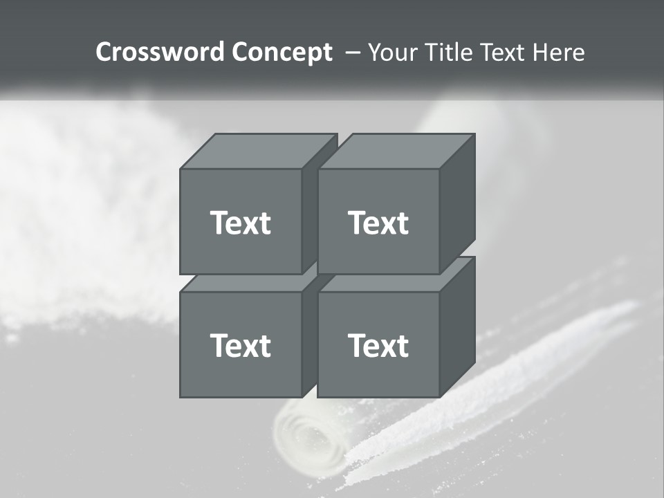 A Black And White Photo Of A Tube Of Toothpaste PowerPoint Template
