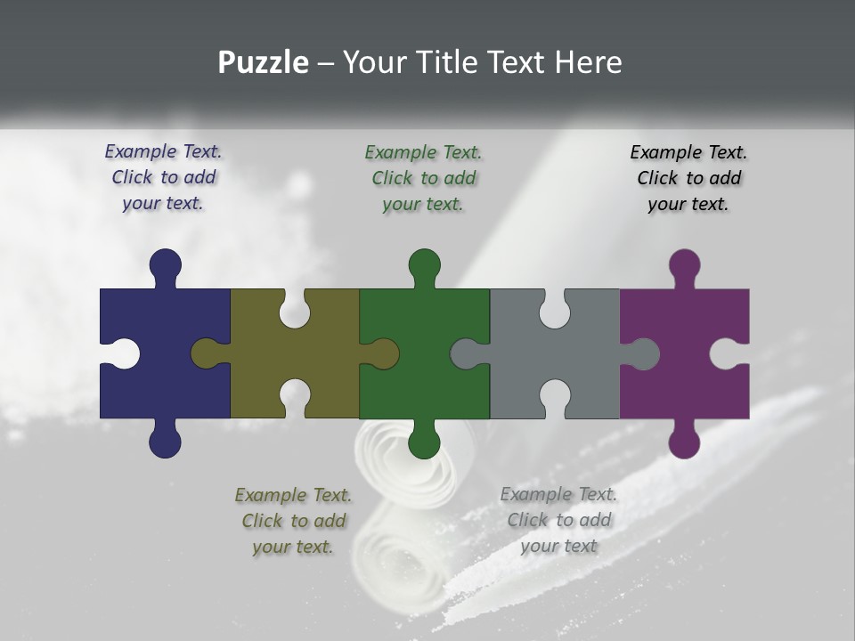 A Black And White Photo Of A Tube Of Toothpaste PowerPoint Template