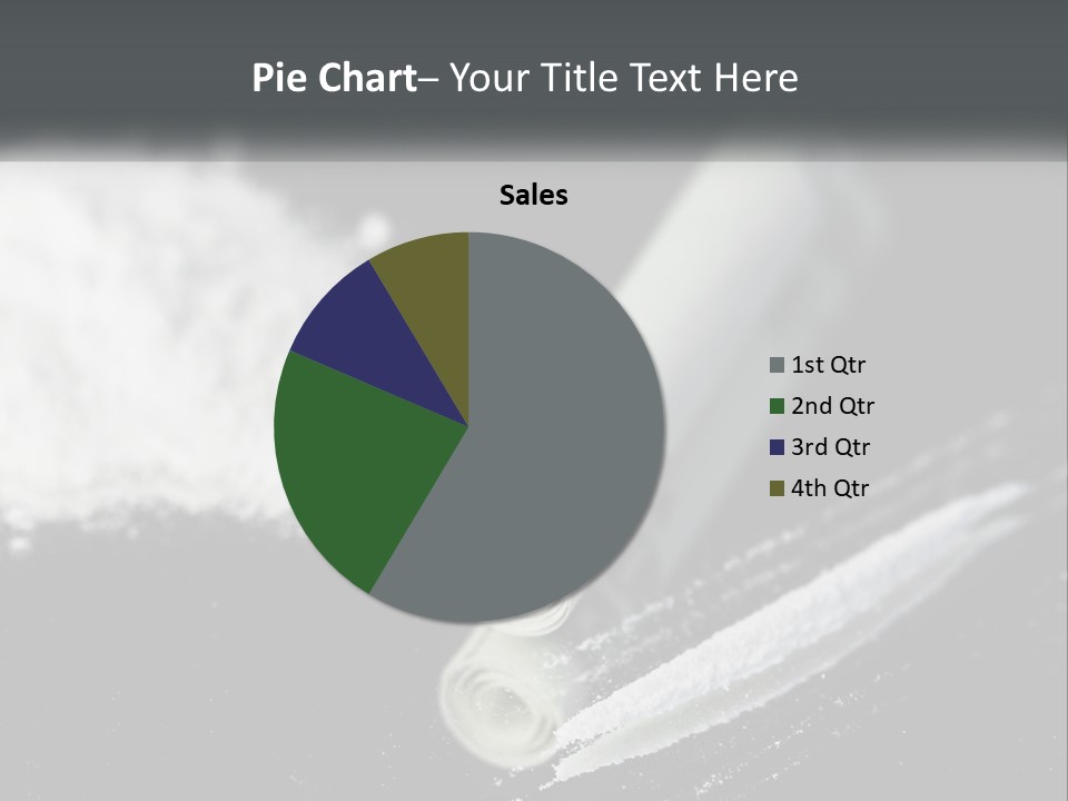 A Black And White Photo Of A Tube Of Toothpaste PowerPoint Template