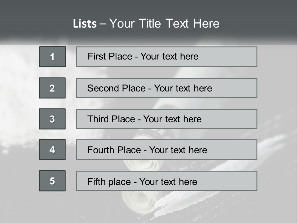 A Black And White Photo Of A Tube Of Toothpaste PowerPoint Template