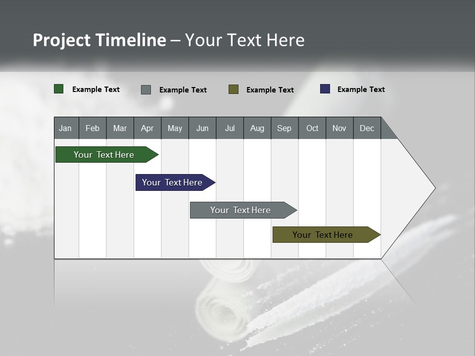 A Black And White Photo Of A Tube Of Toothpaste PowerPoint Template