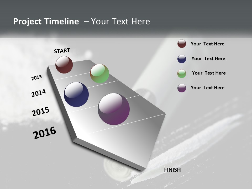 A Black And White Photo Of A Tube Of Toothpaste PowerPoint Template