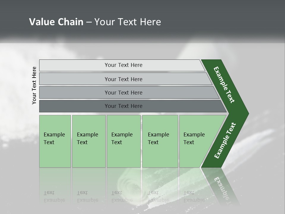 A Black And White Photo Of A Tube Of Toothpaste PowerPoint Template