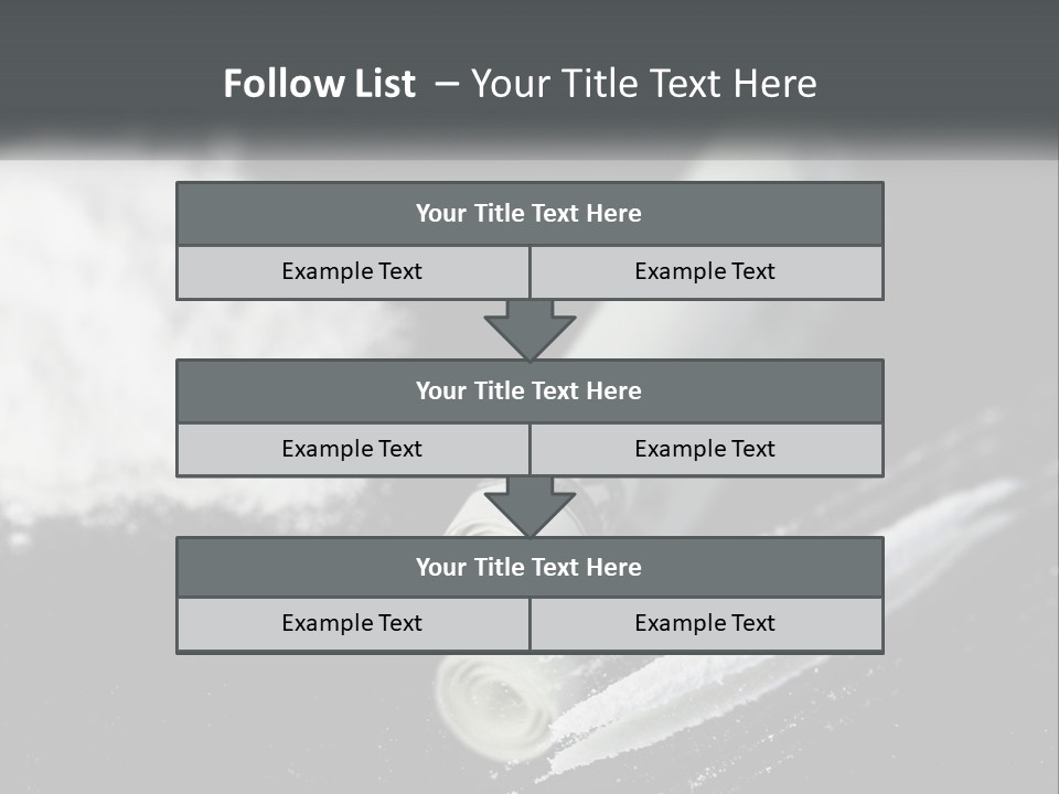 A Black And White Photo Of A Tube Of Toothpaste PowerPoint Template