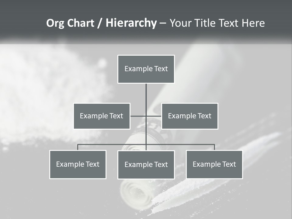 A Black And White Photo Of A Tube Of Toothpaste PowerPoint Template