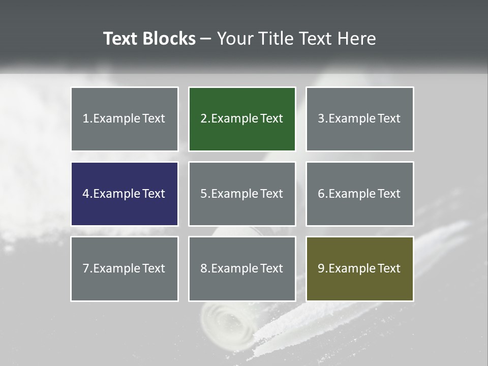 A Black And White Photo Of A Tube Of Toothpaste PowerPoint Template