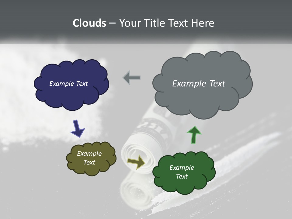 A Black And White Photo Of A Tube Of Toothpaste PowerPoint Template
