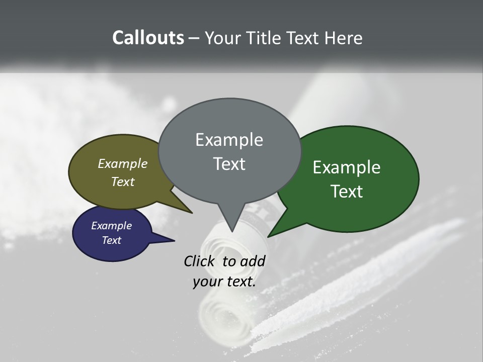 A Black And White Photo Of A Tube Of Toothpaste PowerPoint Template
