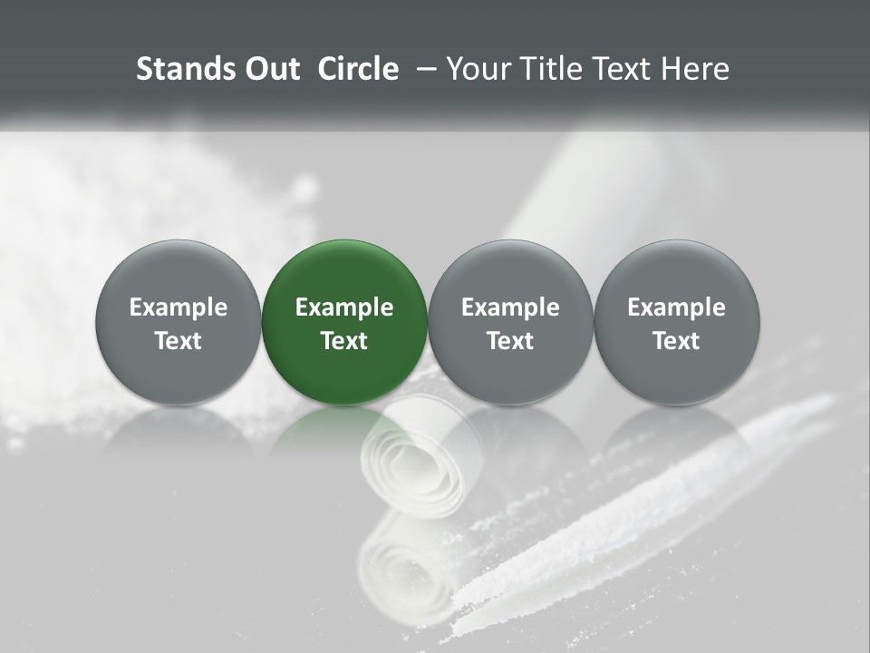 A Black And White Photo Of A Tube Of Toothpaste PowerPoint Template