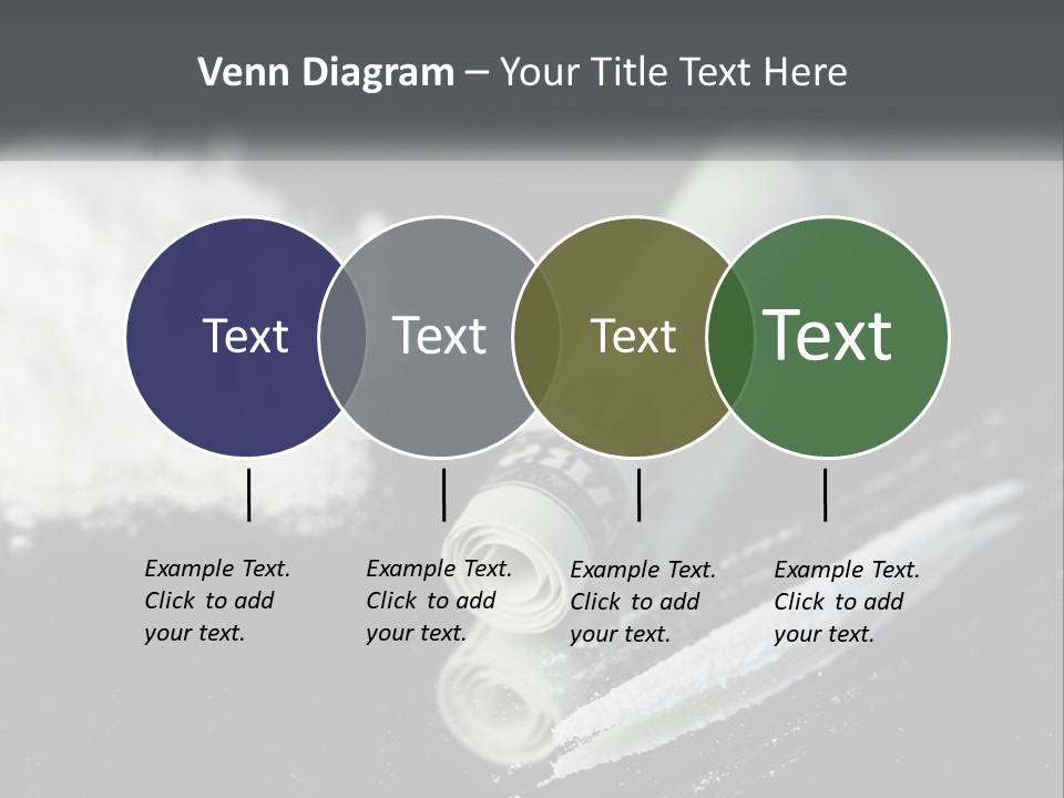 A Black And White Photo Of A Tube Of Toothpaste PowerPoint Template