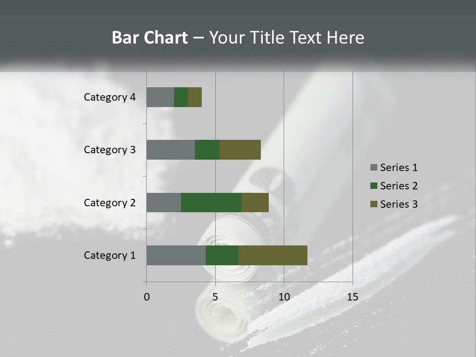 A Black And White Photo Of A Tube Of Toothpaste PowerPoint Template
