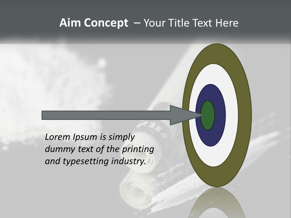 A Black And White Photo Of A Tube Of Toothpaste PowerPoint Template