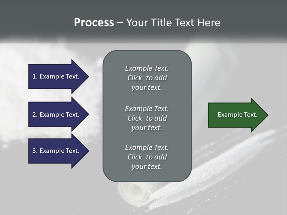 A Black And White Photo Of A Tube Of Toothpaste PowerPoint Template