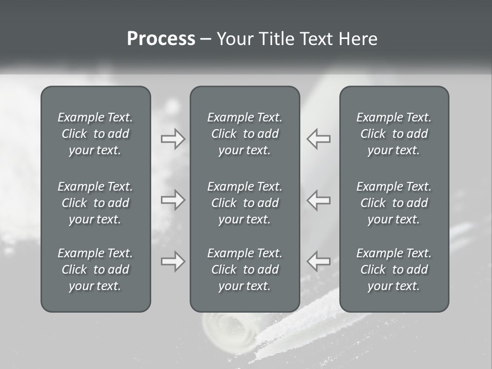 A Black And White Photo Of A Tube Of Toothpaste PowerPoint Template