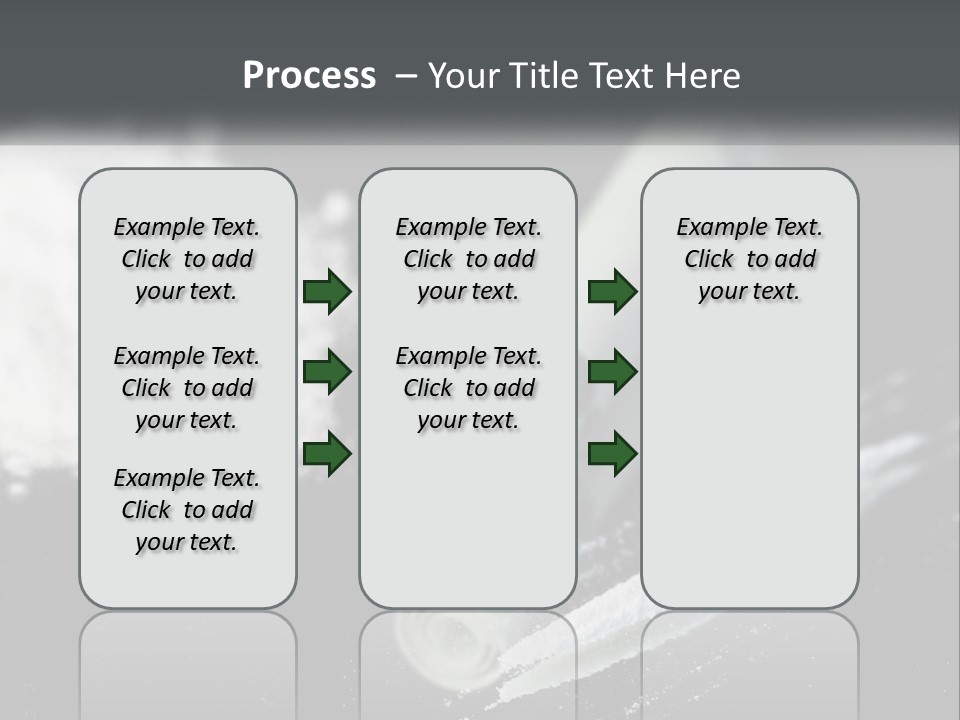 A Black And White Photo Of A Tube Of Toothpaste PowerPoint Template
