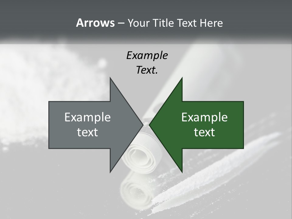 A Black And White Photo Of A Tube Of Toothpaste PowerPoint Template