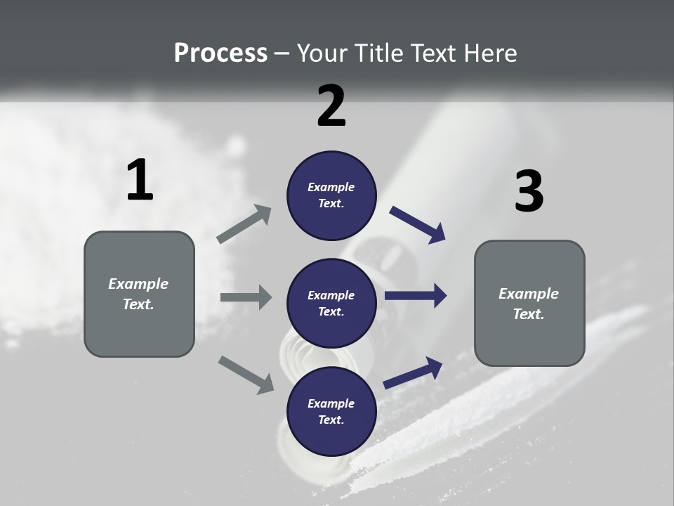 A Black And White Photo Of A Tube Of Toothpaste PowerPoint Template