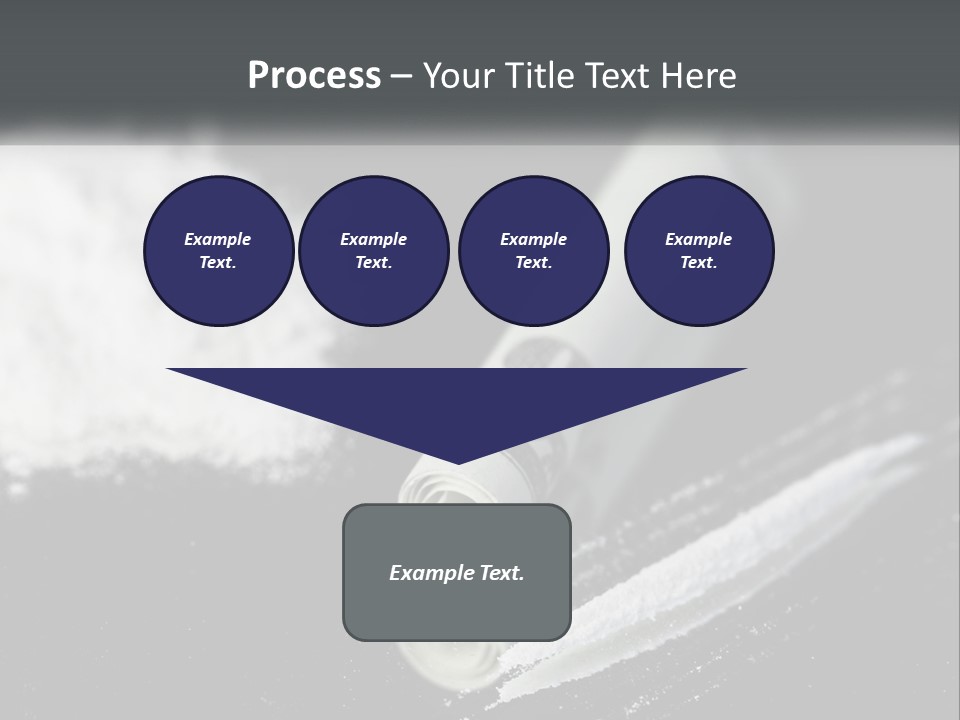 A Black And White Photo Of A Tube Of Toothpaste PowerPoint Template