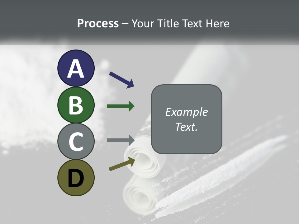 A Black And White Photo Of A Tube Of Toothpaste PowerPoint Template