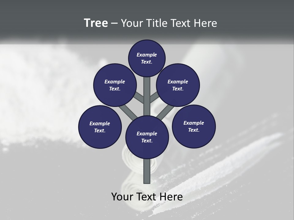 A Black And White Photo Of A Tube Of Toothpaste PowerPoint Template