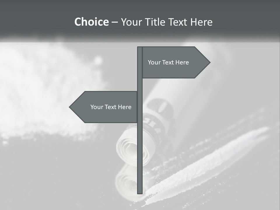 A Black And White Photo Of A Tube Of Toothpaste PowerPoint Template