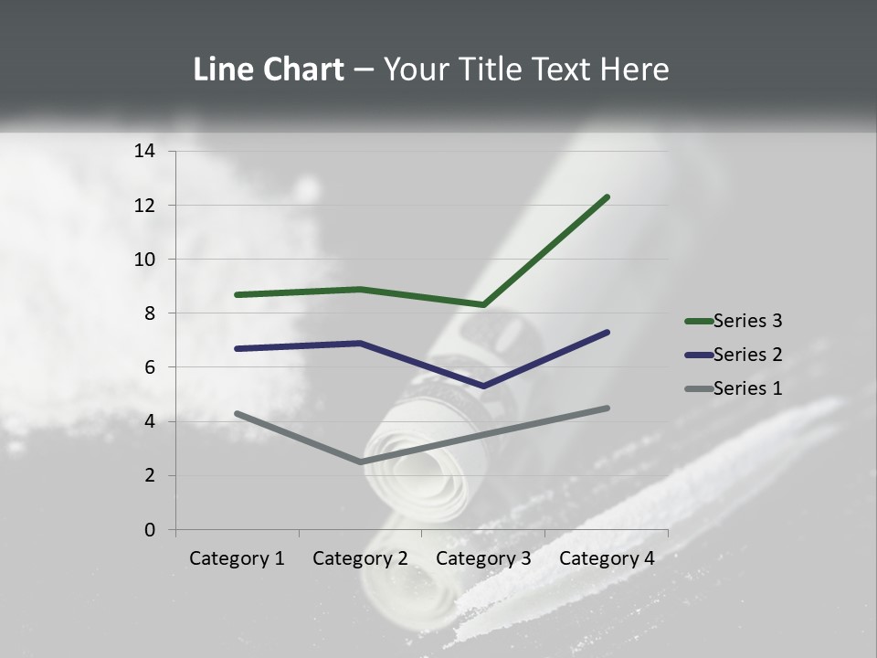 A Black And White Photo Of A Tube Of Toothpaste PowerPoint Template