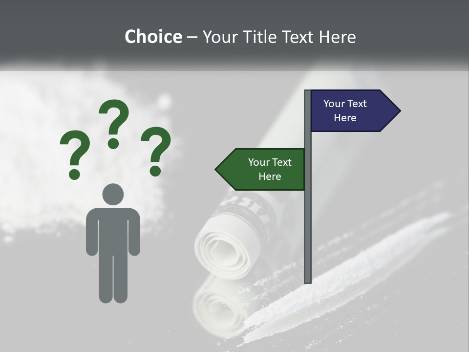 A Black And White Photo Of A Tube Of Toothpaste PowerPoint Template