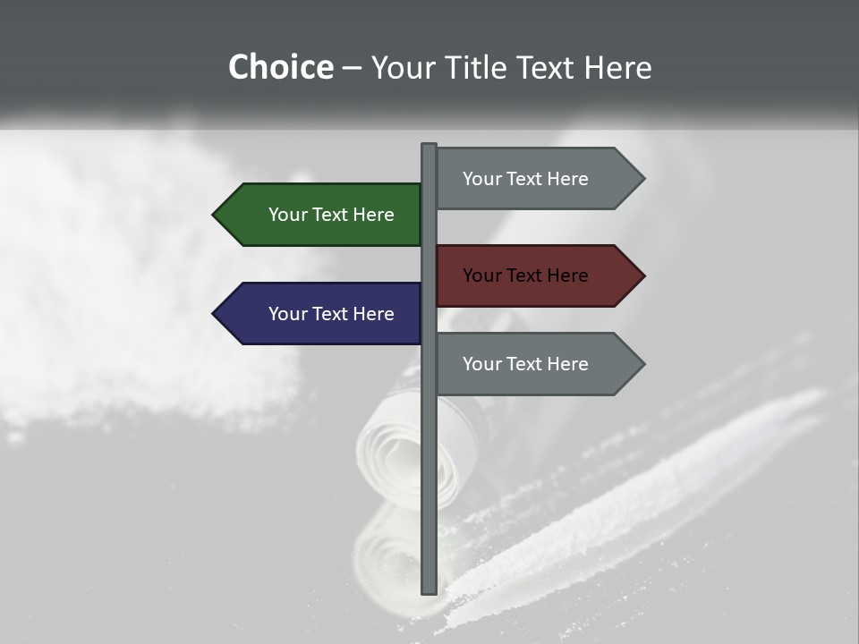 A Black And White Photo Of A Tube Of Toothpaste PowerPoint Template