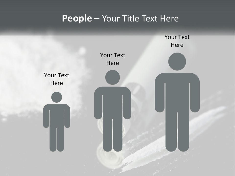 A Black And White Photo Of A Tube Of Toothpaste PowerPoint Template